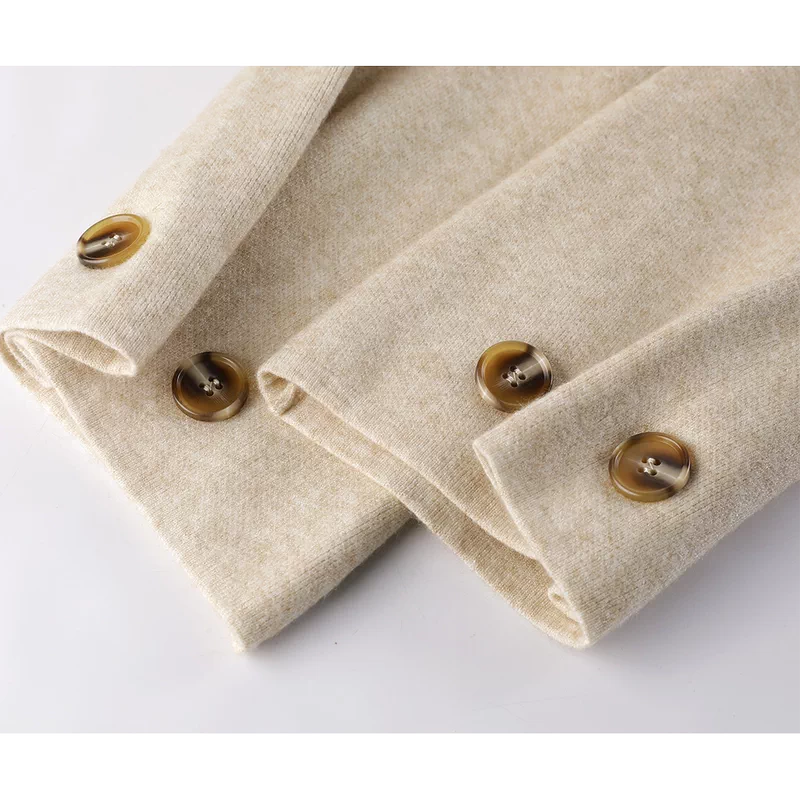 Knit Sweater and High Waist Skirt Set 4