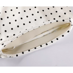 Polka Dot Mesh Patchwork Midi Skirt 3