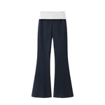 Low Waist Slim Fit Flared Lounge Pants 2