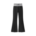 6189887014940,6189887014941,6189887014942, Low Waist Slim Fit Flared Lounge Pants