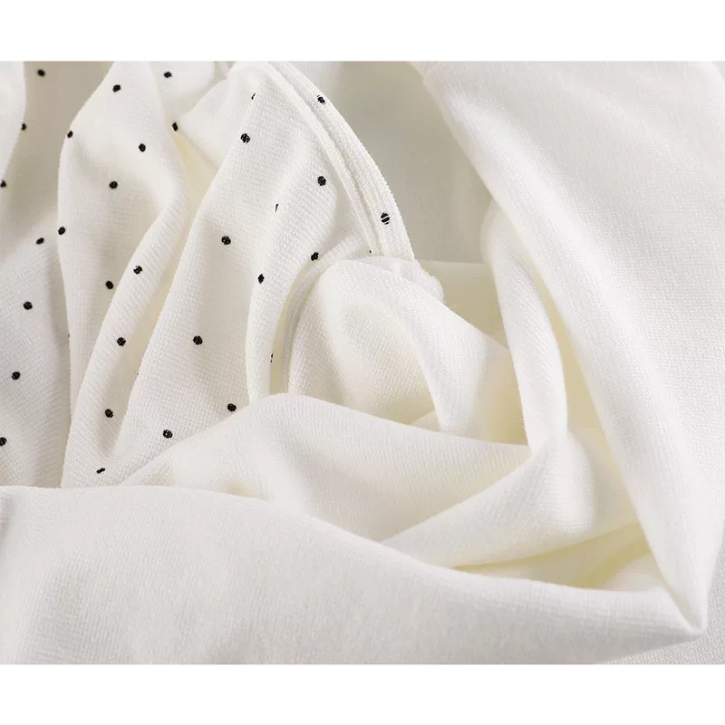 Ruffled Cowl Neck Faux Two-Piece Long Sleeve Top 4