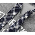 Fleece-Lined Sweatshirt and Skirt Two-Piece Set 4