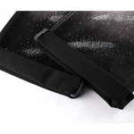 Gradient Rhinestone High-Waisted Wide-Leg Denim Pants 4