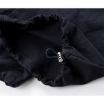 Plaid Faux Two-Piece Cargo Wide Leg Pants 4