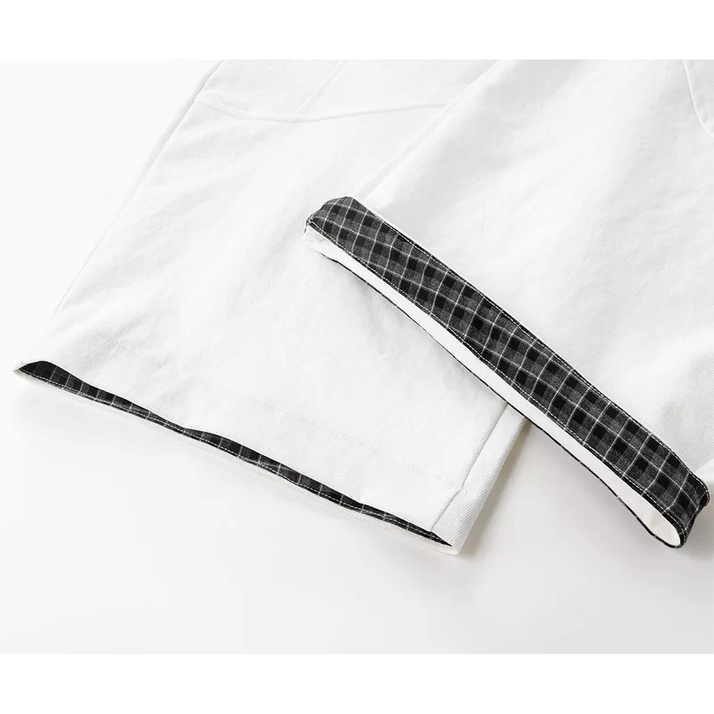 Elastic Waist Wide-Leg Cargo Athletic Pants 4