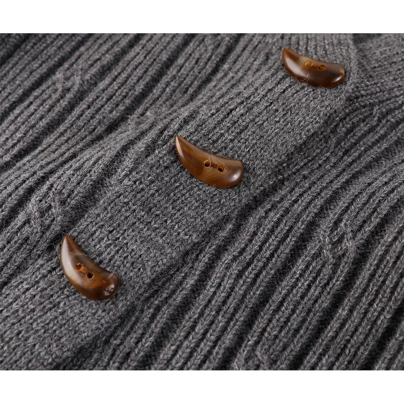 Ribbed Knit V-Neck Top and Flare Pants Set 3