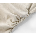 Ruched Long Sleeve Top with Striped Inset 4