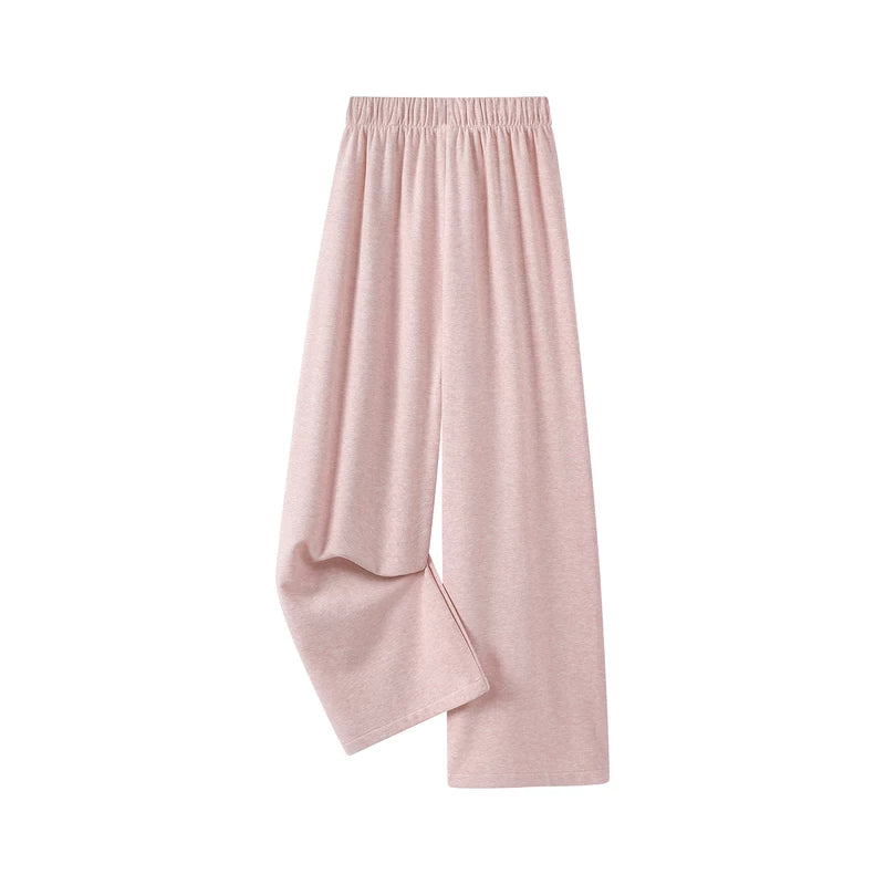 Soft Straight-Leg Lounge Pants with Drawstring Waist 2