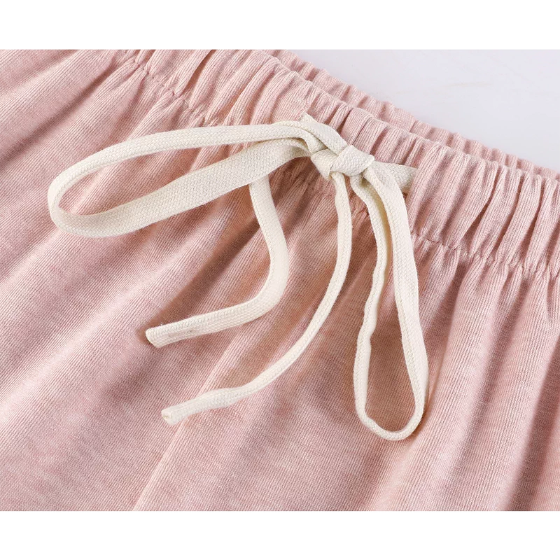 Soft Straight-Leg Lounge Pants with Drawstring Waist 3