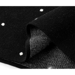 Knit Sweater and High-Waisted Polka Dot Skirt 4