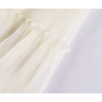 Ruffled Tiered Mesh Midi Skirt 3