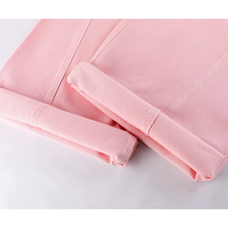 High Waisted Wide Leg Denim Pants 4