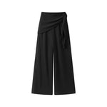 1627207:28341,6013183033857,1627207:28341,6013183033856,6013183033857,6013183033856, Tie-Waist Wide-Leg Straight Commuter Pants