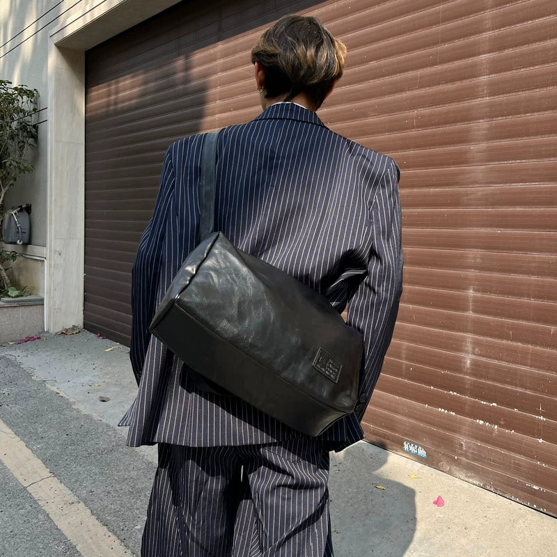 6029536685275, Retro Leather Single Shoulder Underarm Bag