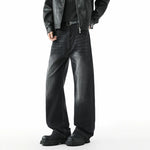 5967757677964,5967757677965,5967757677966,5967757677967,5967757677968,5967757677969, Washed Distressed Wide Leg Jeans Pants