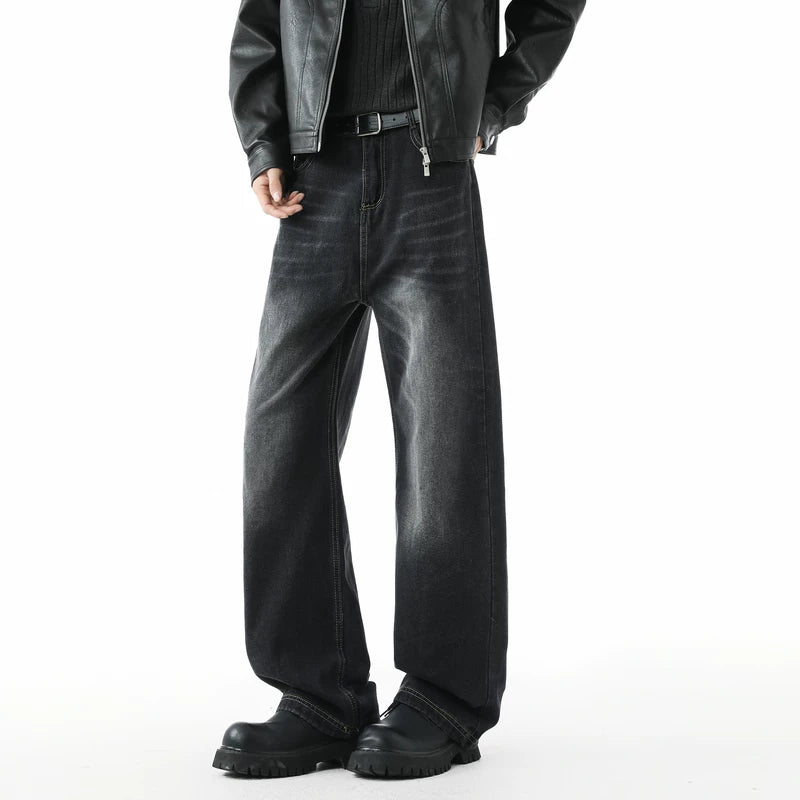 5967757677964,5967757677965,5967757677966,5967757677967,5967757677968,5967757677969, Washed Distressed Wide Leg Jeans Pants