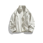 alt_id_786277423, Retro Stand Collar Workwear Jacket