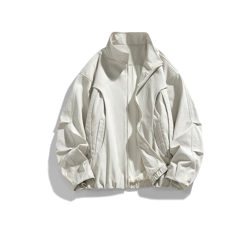 alt_id_786277423, Retro Stand Collar Workwear Jacket