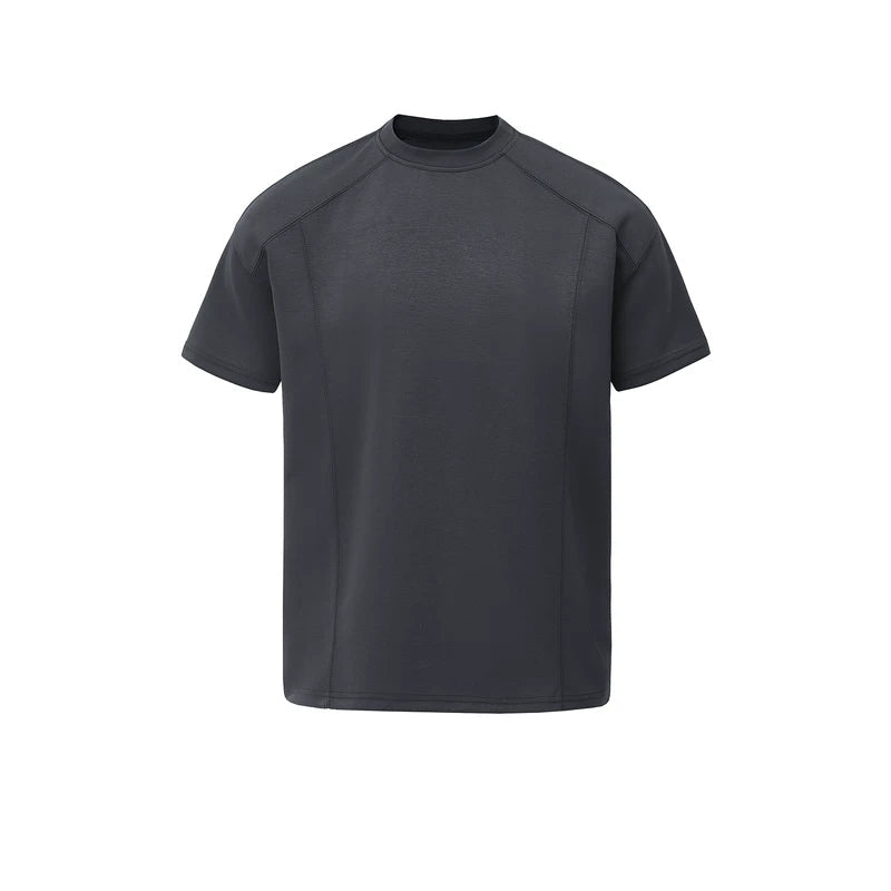 6195093247968,6195093247969,6195093247970,6195093247971,6195093247972,6195093247973,6195093247974, Deconstructed Patchwork Short-Sleeve T-Shirt