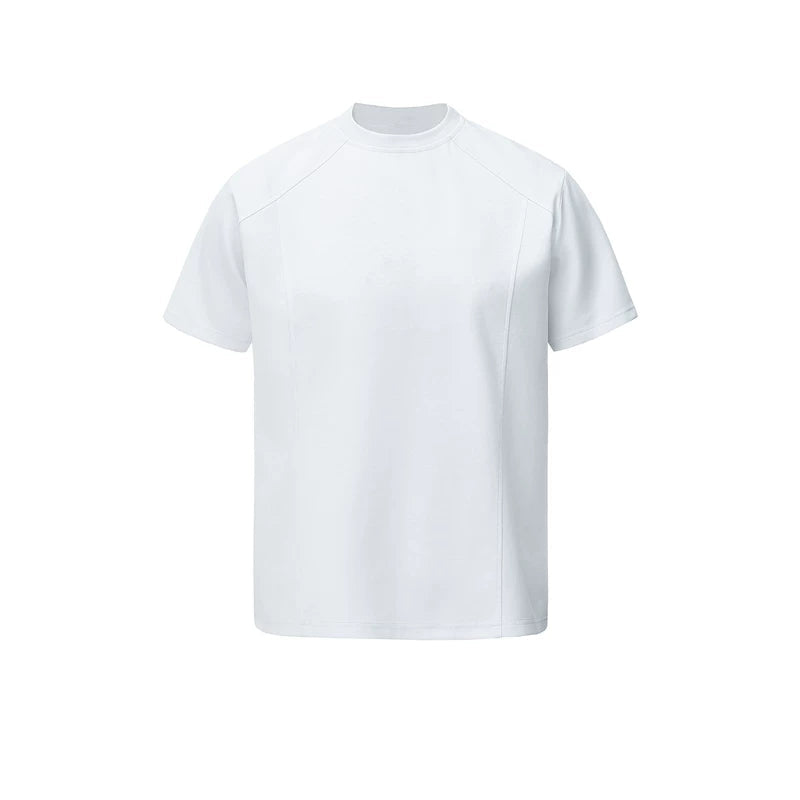 6195093247975,6195093247976,6195093247977,6195093247978,6195093247979,6195093247980,6195093247981, Deconstructed Patchwork Short-Sleeve T-Shirt