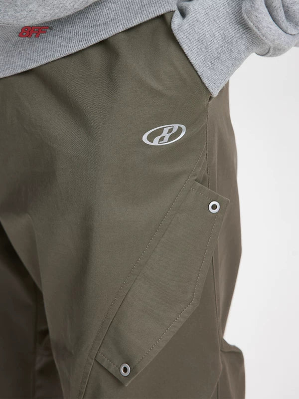 Loose Fit Straight Leg Cargo Pants 4