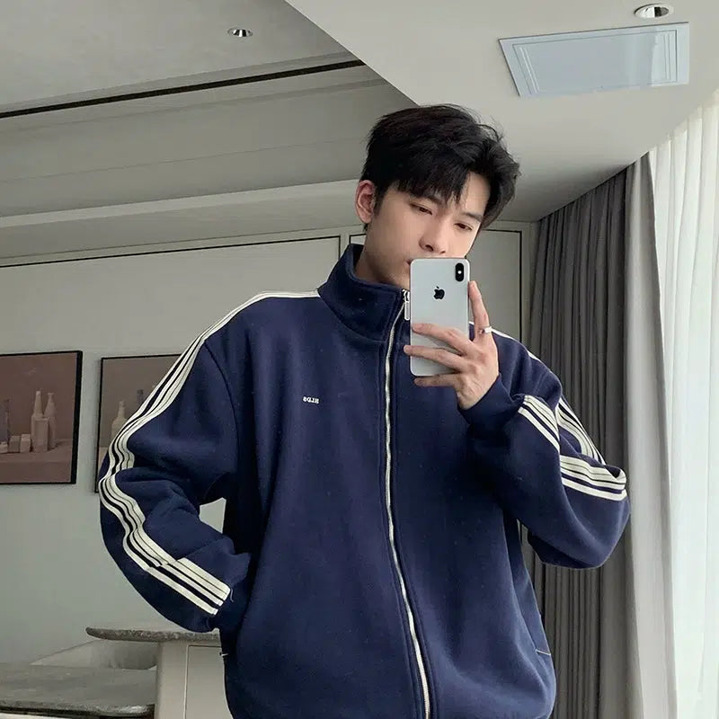 TKF6 Zip Track Jacket Sweatpants Sportswear L Apricot Pants