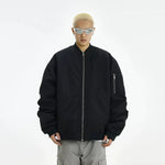 Zip Up Bomber Jacket