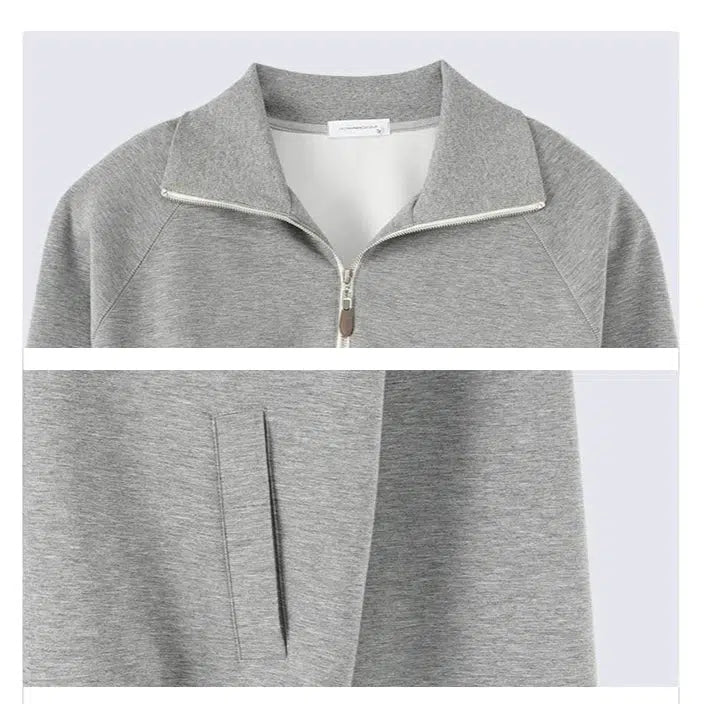 Zip-Up Casual Sports Suit