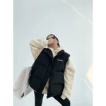 Zip-Up Puffer Hooded Vest