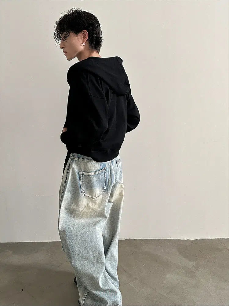 Zip-up Hoodie with Pockets