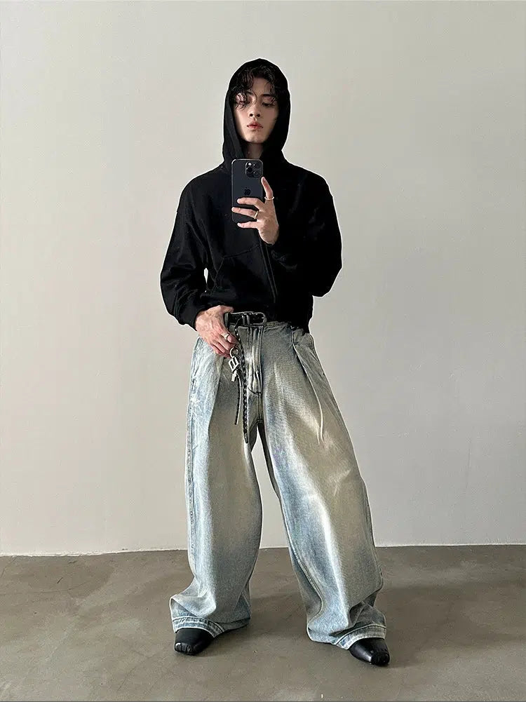 Zip-up Hoodie with Pockets