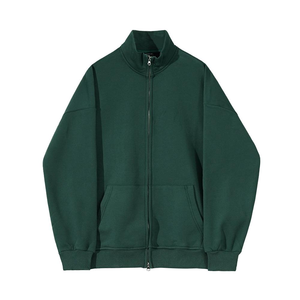 Zipped Sweatshirt Jacket