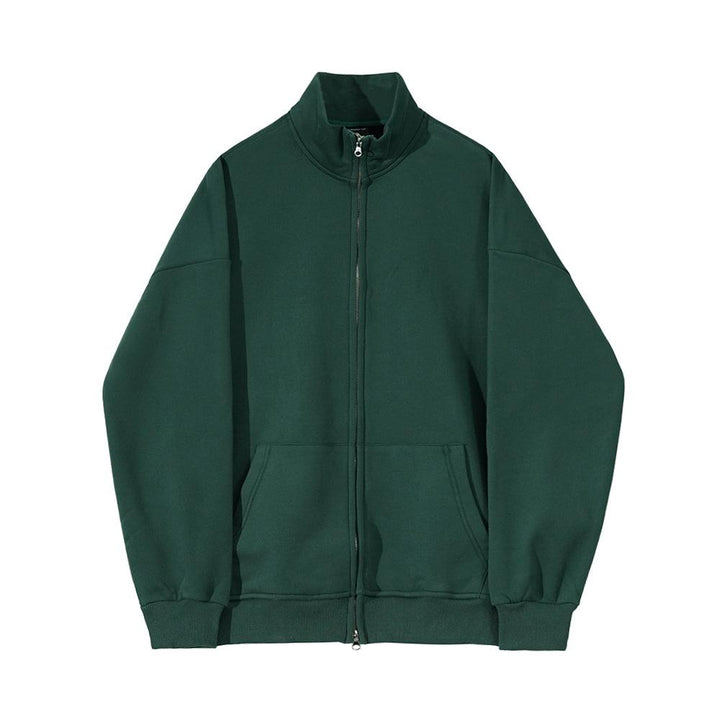 Zipped Sweatshirt Jacket
