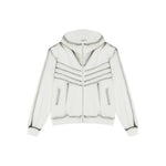 Zipper Hooded Jacket Loose Straight Pants Suit