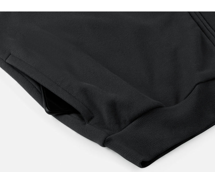 Zipper Raglan Sleeve Sweatshirt