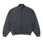 Zipper Raglan Sleeve Sweatshirt