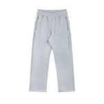 Zipper Wide-leg Loose Sweatpants