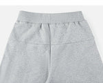 Zipper Wide-leg Loose Sweatpants