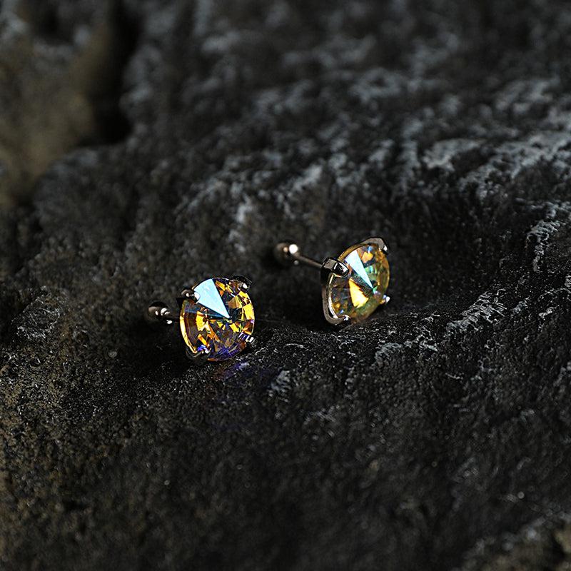 Zircon Colourful Sterling Earrings