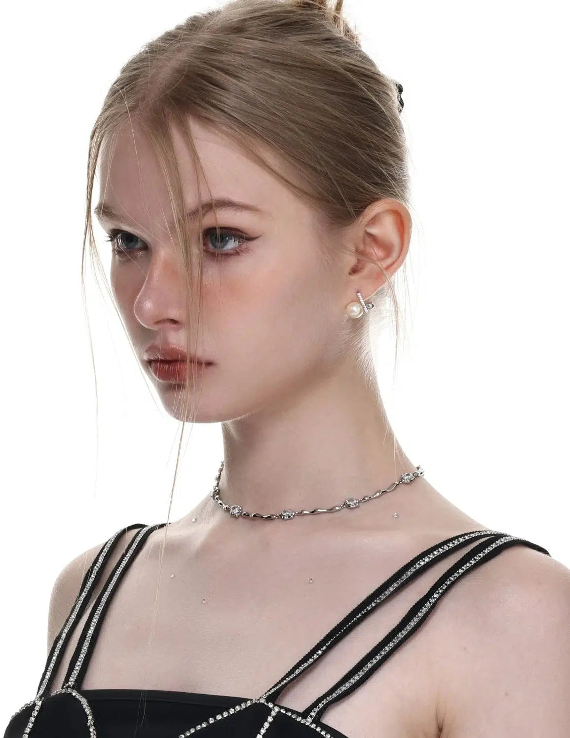 Zircon Metal Necklace