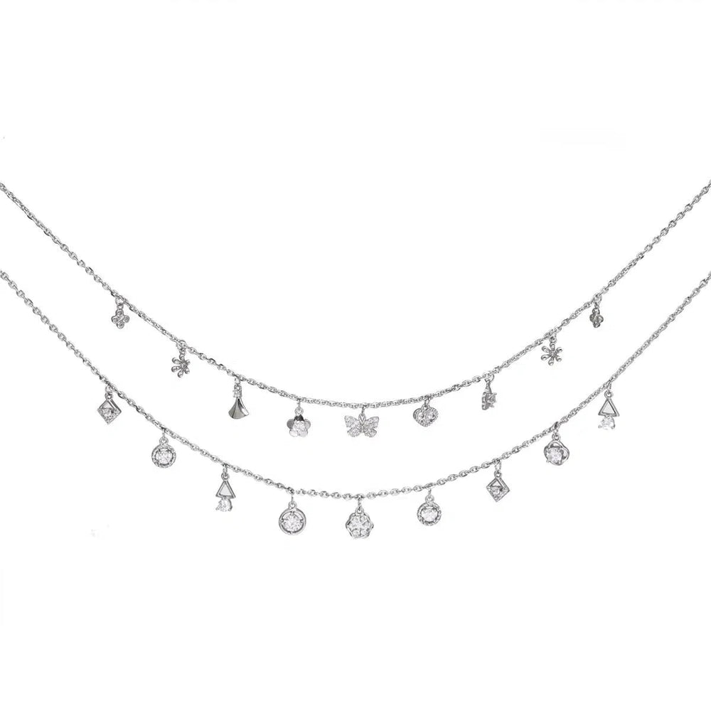 Zircon Pendant Necklace