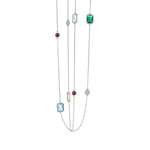 Zircon Pendant Necklace