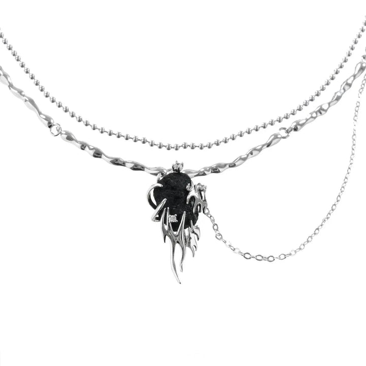 Zircon Pendant Necklace