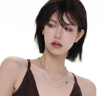 Zircon Pendant Necklace