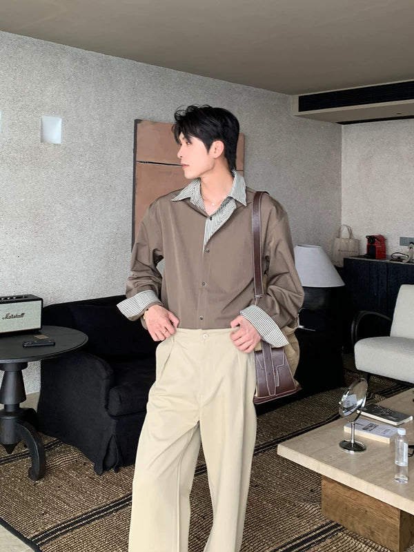 Wrinkle-Free Long Sleeve Casual Shirt 5