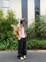 Baggy Wide-Leg Raw Denim Jeans Pants 4