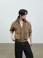 Barn-Style PU Leather Work Jacket 3
