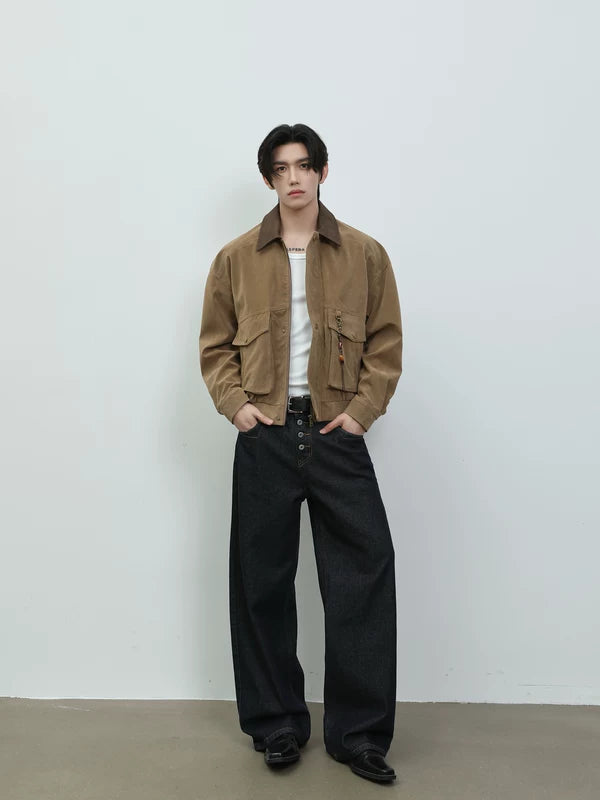 Barn-Style PU Leather Work Jacket 5