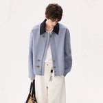 6017866773374,6017866773375,6017866773376,6017866773377, Button-Front Collared Casual Jacket