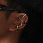 C-Shaped Three-Piece Clip-On Earring Set 2